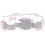 Gartensofagarnitur mit beigen Kissen, 8-teilig, aus PE-Rattan. von , Gartensets - Ref: Foro24-3273634, Preis: 594,72 €, Rabat...