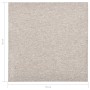 Teppichbodenfliesen 20 Stück 5 m² 50x50 cm hellbeige von vidaXL, Böden und Teppiche - Ref: Foro24-147319, Preis: 105,43 €, Ra...
