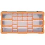 Multi-drawer organizer with 22 drawers 49x16x25.5 cm by vidaXL, Toolboxes - Ref: Foro24-147583, Price: 35,57 €, Discount: %