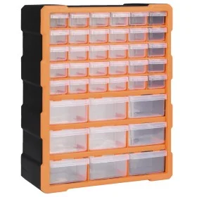 Multi-drawer organizer with 39 drawers 38x16x47 cm by vidaXL, Toolboxes - Ref: Foro24-147585, Price: 51,64 €, Discount: %