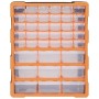 Multi-drawer organizer with 39 drawers 38x16x47 cm by vidaXL, Toolboxes - Ref: Foro24-147585, Price: 48,56 €, Discount: %