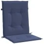 Kissen für Stühle mit niedriger Rückenlehne, 2 Stück, dunkelblaues Gewebe. von , Kissen für Stühle und Sofas - Ref: Foro24-37...