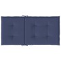 Cojines para silla con respaldo bajo 2 uds tela azul marino de , Cojines para sillas y sofás - Ref: Foro24-378680, Precio: 26...