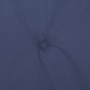 Cushions for low back chair 2 units navy blue fabric by , Cushions for chairs and sofas - Ref: Foro24-378680, Price: 26,96 €,...
