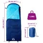 Schlafsack für Erwachsene, geeignet für 3-4 Jahreszeiten beim Camping. von , Schlafsack - Ref: Foro24-94443, Preis: 29,43 €, ...