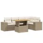 Juego de sofás jardín con cojines 6 pzas ratán sintético beige von , Gartensets - Ref: Foro24-3272626, Preis: 488,05 €, Rabat...
