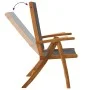 Juego comedor de jardín 5 pzas madera maciza acacia y textileno de , Conjuntos de jardín - Ref: Foro24-3279260, Precio: 576,6...