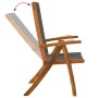 Juego comedor de jardín 5 pzas madera maciza acacia y textileno de , Conjuntos de jardín - Ref: Foro24-3279260, Precio: 662,6...