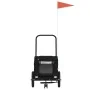 Remolque de bicicleta mascotas hierro tela Oxford negro de , Cochecitos para mascotas - Ref: Foro24-93975, Precio: 100,03 €, ...