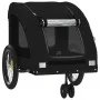 Remolque de bicicleta mascotas hierro tela Oxford negro de , Cochecitos para mascotas - Ref: Foro24-93975, Precio: 100,03 €, ...