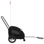 Fahrradanhänger für Haustiere, Eisen, schwarzes Oxford-Gewebe. von , Kinderwagen für Haustiere - Ref: Foro24-93975, Preis: 10...