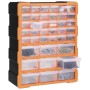 Multi-drawer organizer with 39 drawers 38x16x47 cm by vidaXL, Toolboxes - Ref: Foro24-147585, Price: 48,56 €, Discount: %