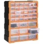 Multi-drawer organizer with 39 drawers 38x16x47 cm by vidaXL, Toolboxes - Ref: Foro24-147585, Price: 51,64 €, Discount: %