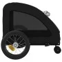 Remolque de bicicleta mascotas hierro tela Oxford negro de , Cochecitos para mascotas - Ref: Foro24-93975, Precio: 100,03 €, ...