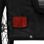 Remolque de bicicleta mascotas hierro tela Oxford negro de , Cochecitos para mascotas - Ref: Foro24-93975, Precio: 95,92 €, D...
