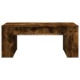 Mesa de centro madera de ingeniería roble ahumado 102x55x42 cm de , Mesas de centro - Ref: Foro24-831858, Precio: 63,28 €, De...