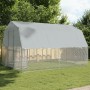 Hühnerstall mit Dach und Tür aus verzinktem Silberstahl von , Käfige und Lebensräume für Kleintiere - Ref: Foro24-3294911, Pr...
