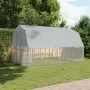 Hühnerstall mit Dach und Tür aus verzinktem Silberstahl von , Käfige und Lebensräume für Kleintiere - Ref: Foro24-3294911, Pr...