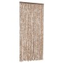 Fliegengitter-Vorhang aus Chenille in Beige und Dunkelbraun 56x200 cm von , Moskitonetze für Fenster - Ref: Foro24-377319, Pr...