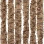 Cortina antimoscas chenilla beige y marrón oscuro 56x200 cm by , Mosquito nets for windows - Ref: Foro24-377319, Price: 38,68...