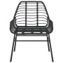 Gartenstühle, 2 Stück, aus schwarzem synthetischem Rattan. von , Gartenstühle - Ref: Foro24-369091, Preis: 110,09 €, Rabatt: %