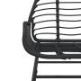 Gartenstühle, 2 Stück, aus schwarzem synthetischem Rattan. von , Gartenstühle - Ref: Foro24-369091, Preis: 112,01 €, Rabatt: %