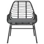 Sillones de jardín con cojines 2 uds ratán sintético negro by , Garden chairs - Ref: Foro24-369093, Price: 121,13 €, Discount: %