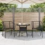 Gartenstühle, 2 Stück, aus schwarzem synthetischem Rattan. von , Gartenstühle - Ref: Foro24-369098, Preis: 110,52 €, Rabatt: %