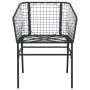 Gartenstühle, 2 Stück, aus schwarzem synthetischem Rattan. von , Gartenstühle - Ref: Foro24-369098, Preis: 94,34 €, Rabatt: %