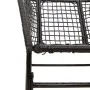 Gartenstühle, 2 Stück, aus schwarzem synthetischem Rattan. von , Gartenstühle - Ref: Foro24-369098, Preis: 110,52 €, Rabatt: %