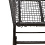 Sillas de jardín 2 unidades ratán sintético negro by , Garden chairs - Ref: Foro24-369098, Price: 94,34 €, Discount: %