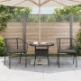 Gartensofas mit Kissen, 2 Stück, aus schwarzem synthetischem Rattan von , Gartenstühle - Ref: Foro24-369100, Preis: 92,21 €, ...