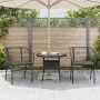 Sillones de jardín con cojines 2 uds ratán sintético negro de , Sillas de jardín - Ref: Foro24-369100, Precio: 107,93 €, Desc...