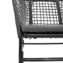 Sillones de jardín con cojines 2 uds ratán sintético negro de , Sillas de jardín - Ref: Foro24-369100, Precio: 107,93 €, Desc...