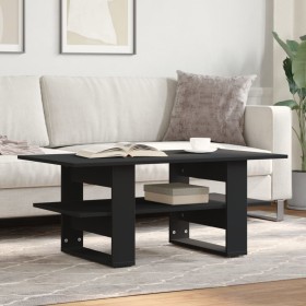 Schwarzer Couchtisch aus Spanplatte 102x55x42 cm von , Couchtisch - Ref: Foro24-823262, Preis: 60,48 €, Rabatt: %