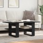 Mesa de centro madera de ingeniería negra 102x55x42 cm by , Coffee table - Ref: Foro24-823262, Price: 60,48 €, Discount: %