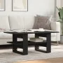 Schwarzer Couchtisch aus Spanplatte 102x55x42 cm von , Couchtisch - Ref: Foro24-823262, Preis: 59,48 €, Rabatt: %