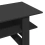 Schwarzer Couchtisch aus Spanplatte 102x55x42 cm von , Couchtisch - Ref: Foro24-823262, Preis: 59,48 €, Rabatt: %