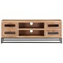 TV-Schrank aus massivem Akazienholz, 110 x 30 x 40 cm von vidaXL, TV-Möbel - Ref: Foro24-323503, Preis: 216,47 €, Rabatt: %