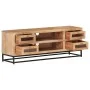 TV-Schrank aus massivem Akazienholz, 110 x 30 x 40 cm von vidaXL, TV-Möbel - Ref: Foro24-323503, Preis: 213,87 €, Rabatt: %