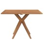 Mesa de jardín cuadrada madera maciza de acacia 110x110x75 cm by , Garden tables - Ref: Foro24-367837, Price: 197,45 €, Disco...