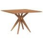 Mesa de jardín cuadrada madera maciza de acacia 110x110x75 cm by , Garden tables - Ref: Foro24-367837, Price: 197,45 €, Disco...