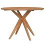 Mesa de jardín redonda madera maciza de acacia Ø110x75 cm by , Garden tables - Ref: Foro24-367835, Price: 222,06 €, Discount: %