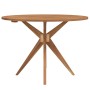 Runder Gartentisch aus massivem Akazienholz Ø110x75 cm von , Gartentische - Ref: Foro24-367835, Preis: 222,06 €, Rabatt: %