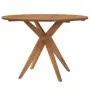 Runder Gartentisch aus massivem Akazienholz Ø110x75 cm von , Gartentische - Ref: Foro24-367835, Preis: 222,86 €, Rabatt: %