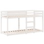 Etagenbett mit massivem Dach aus weißem Kiefernholz 90x200 cm. von , Betten und Lattenroste - Ref: Foro24-3282080, Preis: 202...