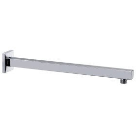 Barra de soporte ducha cuadrada acero inox 201 plateado 40 cm