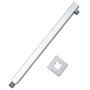 Quadratische Duschstange 201 Edelstahl silber 40 cm von vidaXL, Duschtüren - Ref: Foro24-147732, Preis: 18,66 €, Rabatt: %