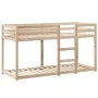 Etagenbett mit massivem Kieferndach 75x190 cm. von , Betten und Lattenroste - Ref: Foro24-3282089, Preis: 159,67 €, Rabatt: %