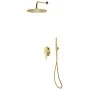 Duschsystem aus Edelstahl 201 Gold von vidaXL, Strahldüsen für Badewannen und Duschen - Ref: Foro24-147722, Preis: 162,38 €, ...